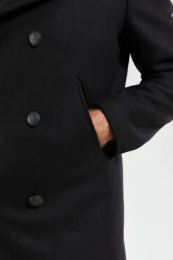 Armor-Lux Armor Lux Caban Herren Schwarz Cap Sizun Cabanjacke -Derbi Kleidung Geschaft 03706 010 22302 1280x1280