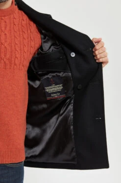 Armor-Lux Armor Lux Caban Herren Schwarz Cap Sizun Cabanjacke -Derbi Kleidung Geschaft 03706 010 22303 1280x1280