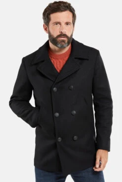 Armor-Lux Armor Lux Caban Herren Schwarz Cap Sizun Cabanjacke -Derbi Kleidung Geschaft 03706 010 5 clipped rev 1 1280x1280