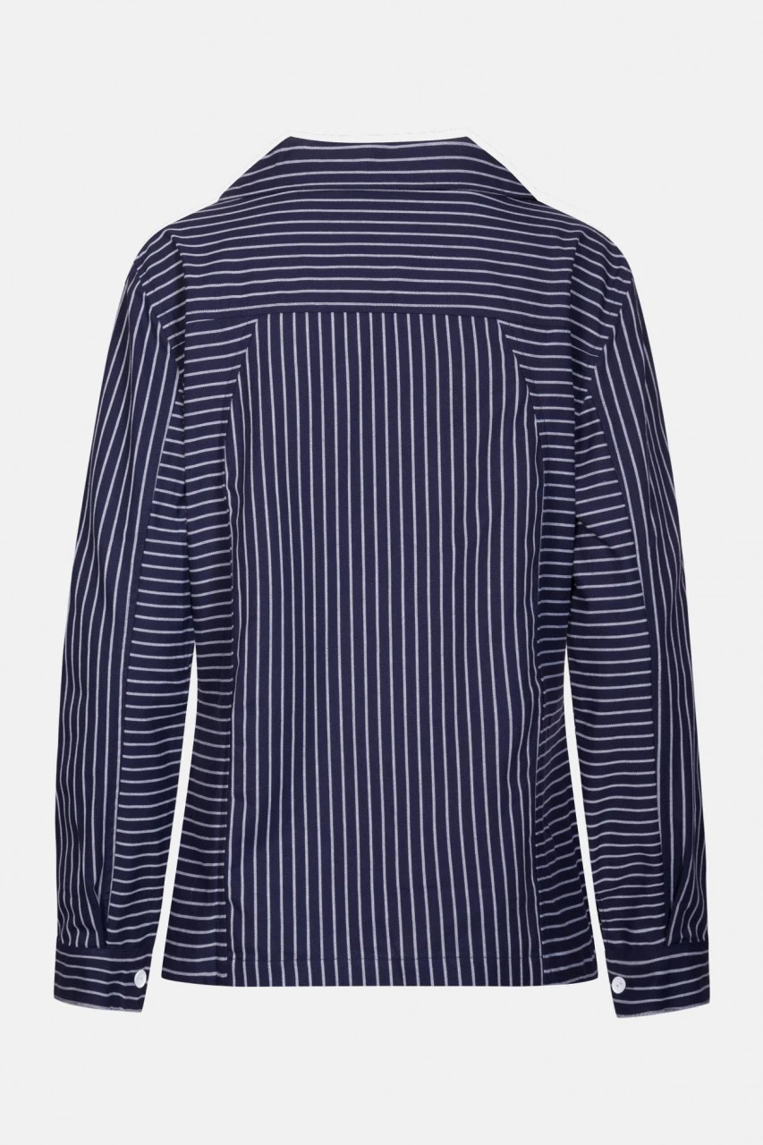 Damen Takelhemd Mit Kordel Breit Gestreift Fischerhemd 4 Damen Takelhemd Mit Kordel Breit Gestreift Fischerhemd – Bild 2