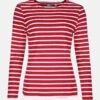 Streifenshirt Damen Langarm Rot-Weiß Gestreift Ringelshirt 2 Streifenshirt Damen Langarm Rot-Weiß Gestreift Ringelshirt -Derbi Kleidung Geschaft 10577 0 1280x1280