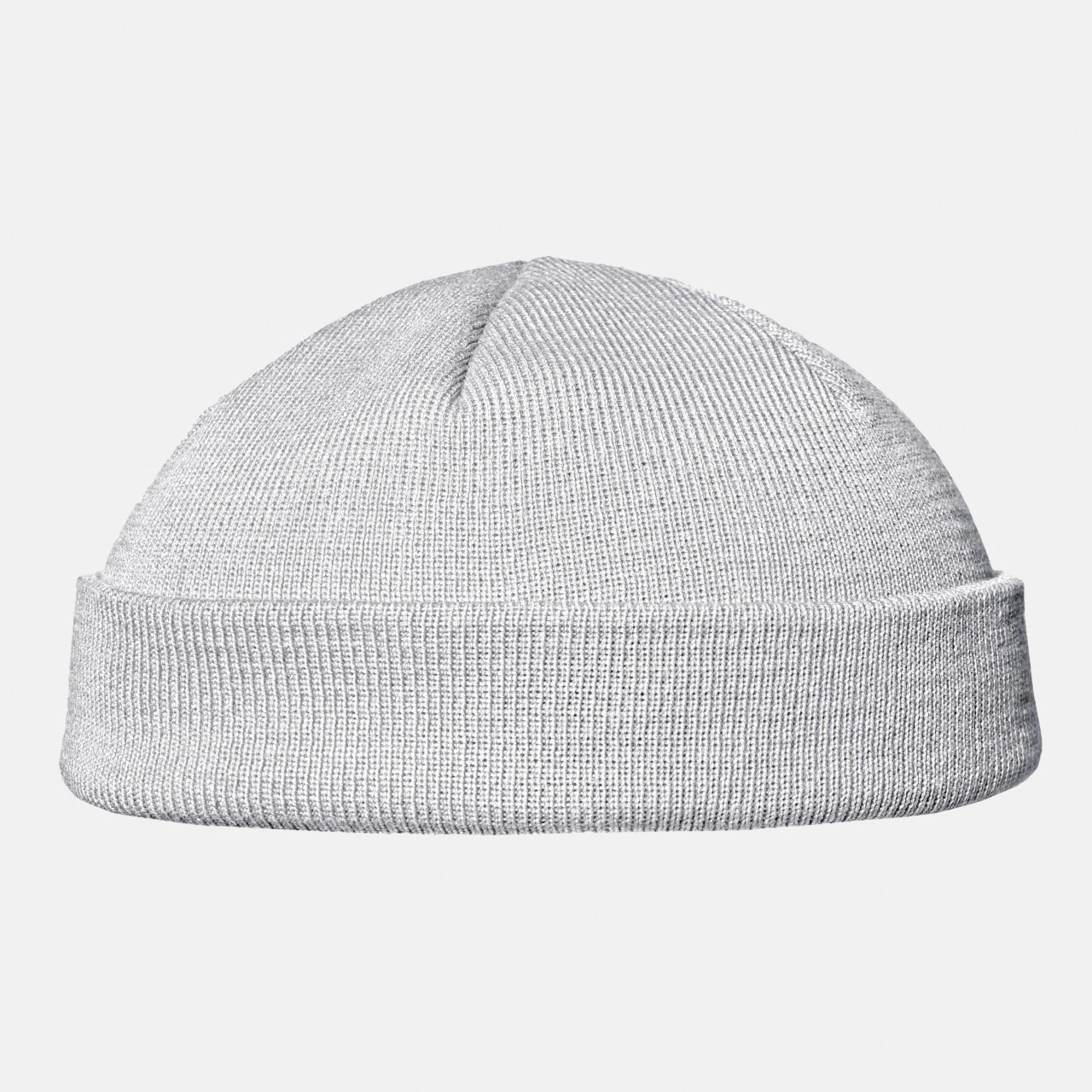 Hanseheld Strickmütze Seebär Baumwolle Dockermütze Kurz Flach - Grau 3 Hanseheld Strickmütze Seebär Baumwolle Dockermütze Kurz Flach - Grau