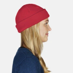 Hanseheld Strickmütze Seebär Baumwolle Dockermütze Kurz Flach - Rot -Derbi Kleidung Geschaft 11377 2 1362wAYB4btot5HH 1280x1280