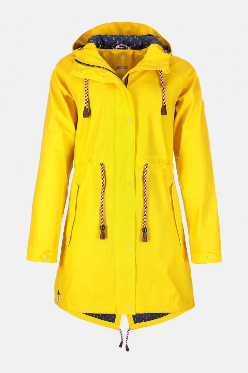 Damen Friesennerz Gelb Anker-Futter 3 Damen Friesennerz Gelb Anker-Futter