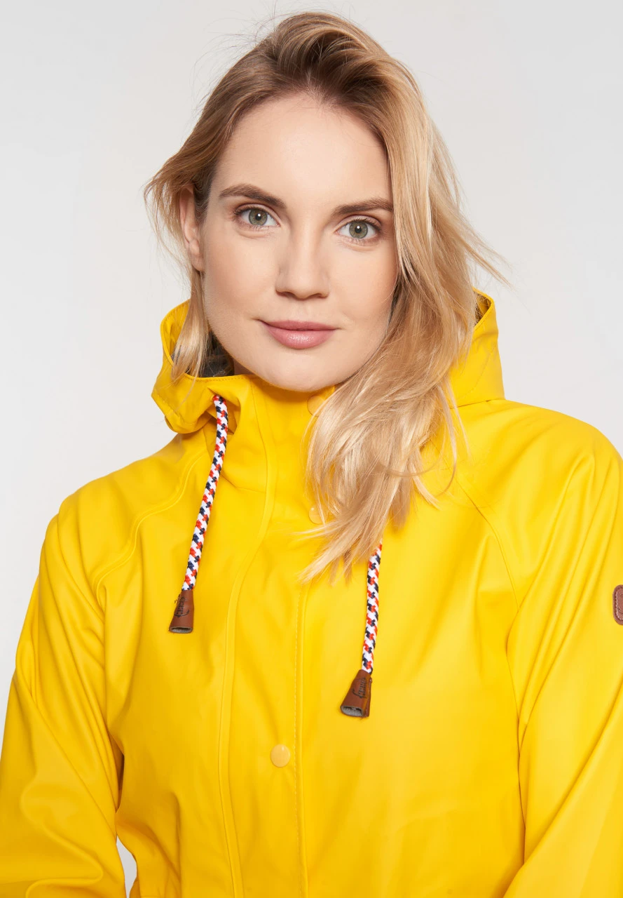 Damen Friesennerz Gelb Anker-Futter 7 Damen Friesennerz Gelb Anker-Futter – Bild 5