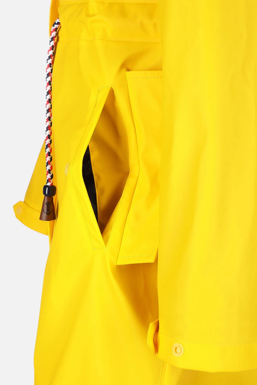 Damen Friesennerz Gelb Anker-Futter 9 Damen Friesennerz Gelb Anker-Futter – Bild 7