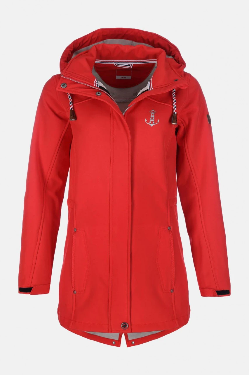 Damen Softshell-Jacke Rot 3 Damen Softshell-Jacke Rot