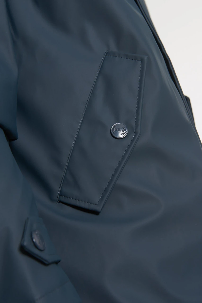 Derbe Trekholm Herren Regenjacke Blau Gefüttert 9 Derbe Trekholm Herren Regenjacke Blau Gefüttert – Bild 7