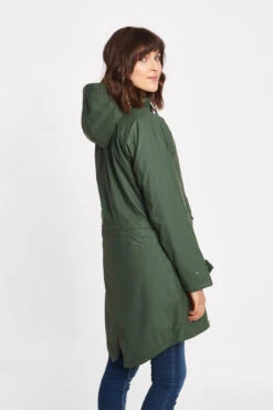 Derbe Friese Tidaholm Damen Regenjacke Oliv Gefüttert -Derbi Kleidung Geschaft 12577 3 1280x1280