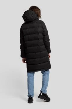 Selfhood Hooded Puffer Coat Damen Wintermantel Schwarz -Derbi Kleidung Geschaft 12756 2 1280x1280