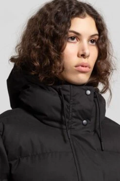 Selfhood Hooded Puffer Coat Damen Wintermantel Schwarz -Derbi Kleidung Geschaft 12756 3 1280x1280