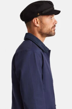 Brixton Fiddler Cap Black Elbsegler Schwarz -Derbi Kleidung Geschaft 12811 2 1280x1280