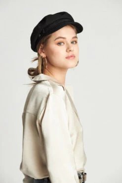 Brixton Fiddler Cap Black Elbsegler Schwarz -Derbi Kleidung Geschaft 12811 5 1280x1280