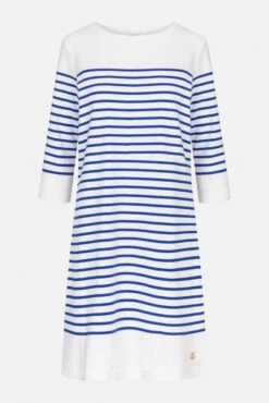 Armor-Lux Armor Lux Damen Kleid Ile-Tudy Weiß Sternblau