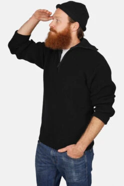 Troyer Hanseheld 100% Schurwolle Schwarz 9 Troyer Hanseheld 100% Schurwolle Schwarz -Derbi Kleidung Geschaft 12924 2 1280x1280