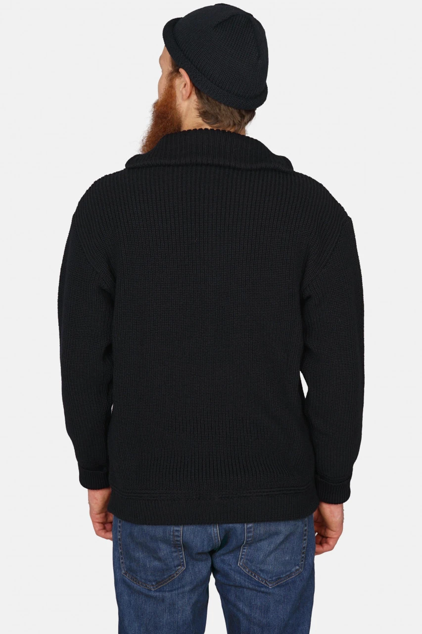 Troyer Hanseheld 100% Schurwolle Schwarz 7 Troyer Hanseheld 100% Schurwolle Schwarz – Bild 5