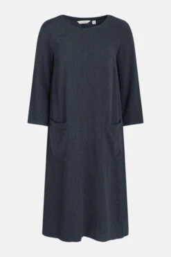 Seasalt Cornwall Peak Harvest Dress Inkwell Damen Kleid Anthrazit -Derbi Kleidung Geschaft 12986 4 1280x1280