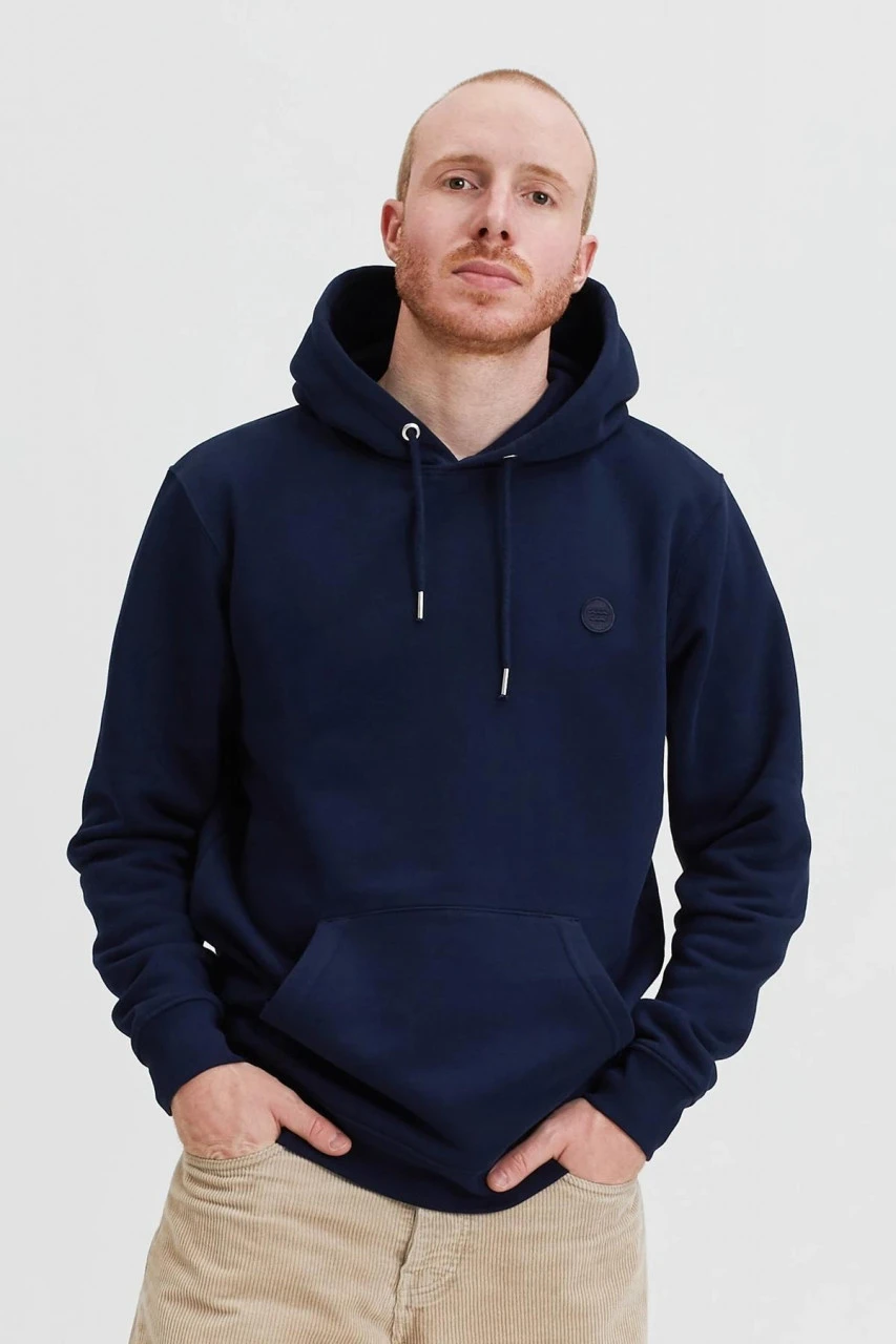 Hafendieb Welle Patch Hoodie Navy Kapuzenpullover Dunkelblau 3 Hafendieb Welle Patch Hoodie Navy Kapuzenpullover Dunkelblau