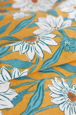 Seasalt Cornwall Terrace Garden Dress Gazania Daisies Sandstone -Derbi Kleidung Geschaft 13169 4 1280x1280