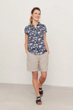 Seasalt Cornwall Rushmaker Shirt Lamorna Sail Waterline Damen Bluse Segelschiffe -Derbi Kleidung Geschaft 13171 3 1280x1280