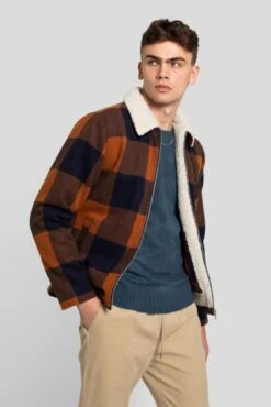 RVLT Revolution Herren Jacke Gefüttert Padded Overshirt Braun 8 RVLT Revolution Herren Jacke Gefüttert Padded Overshirt Braun -Derbi Kleidung Geschaft 13461 1 1280x1280