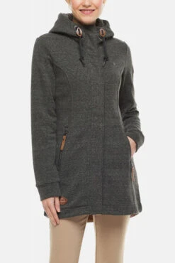 Ragwear Letty Damen Jacke Schwarz Melange -Derbi Kleidung Geschaft 13481 2iYlD2rpfpxMsC 1280x1280