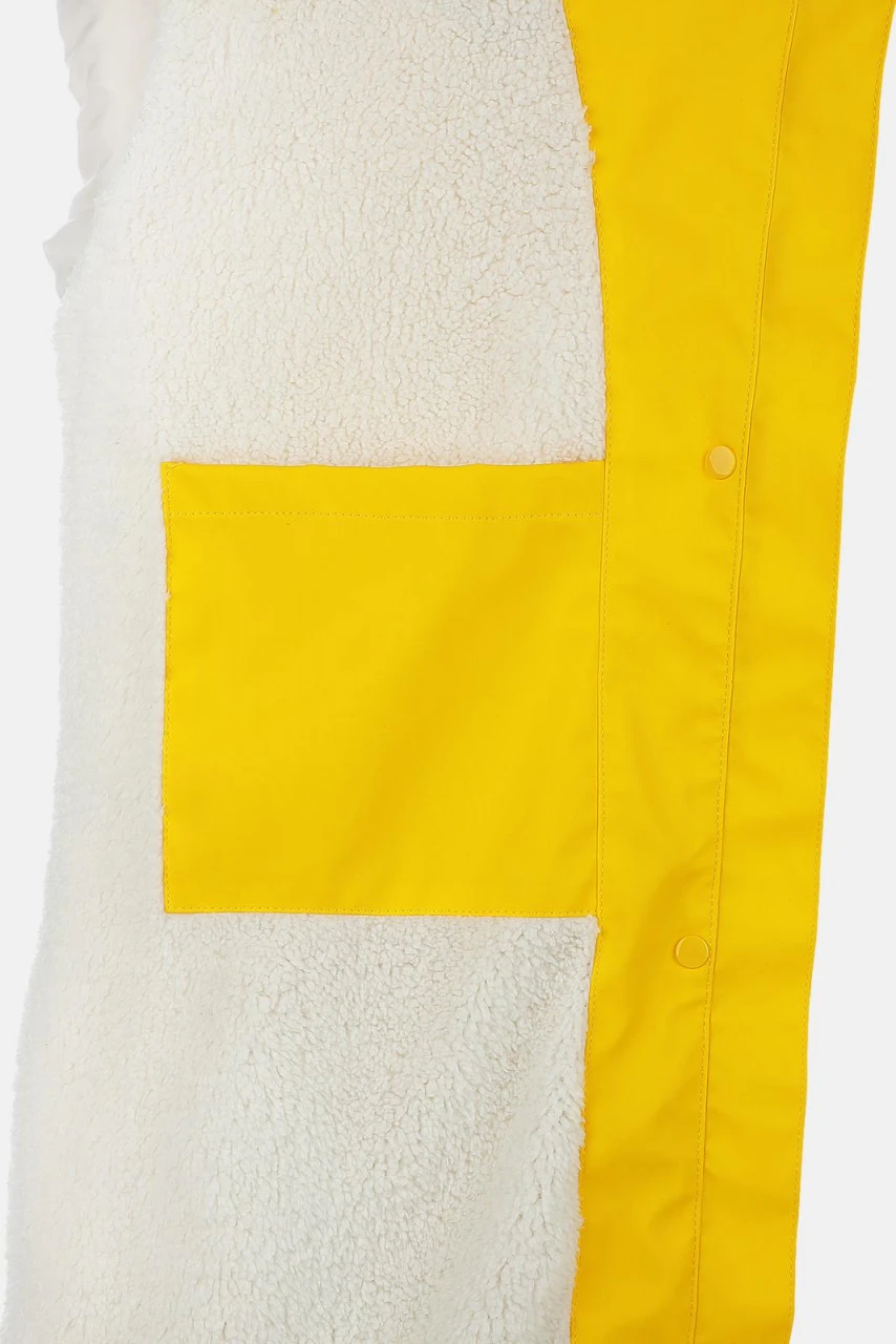 Damen Friesennerz Gelb Teddy-Futter 8 Damen Friesennerz Gelb Teddy-Futter – Bild 6