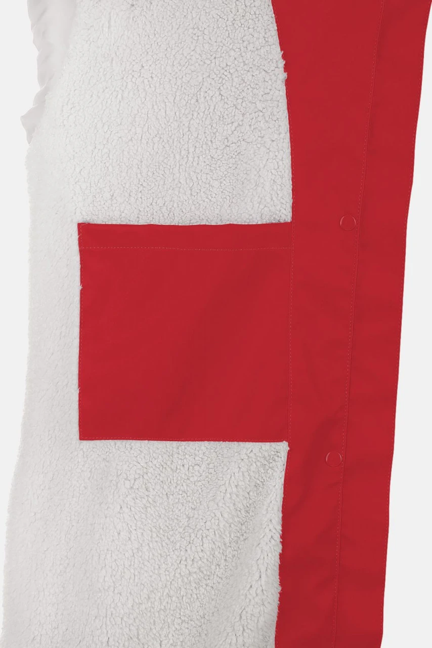 Damen Friesennerz Rot Teddy-Futter 8 Damen Friesennerz Rot Teddy-Futter – Bild 6