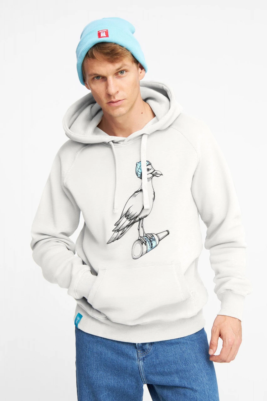 Derbe Sturmmöwe Herren Hoody Offwhite Beige 4 Derbe Sturmmöwe Herren Hoody Offwhite Beige – Bild 2