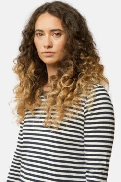 MELA Reena Damen Longsleeve Streifenshirt Dunkelblau Weiß -Derbi Kleidung Geschaft 13592 226CtujpdTlIlL 1280x1280