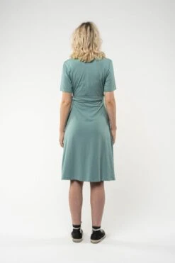 MELA Mohana Damen Jersey Kleid Türkis -Derbi Kleidung Geschaft 13594 4 1280x1280