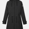 Derbe Island Friese Black Doe Damen Softshell Mantel Schwarz Ocker -Derbi Kleidung Geschaft 13635 0 1280x1280