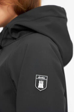 Derbe Island Friese Black Doe Damen Softshell Mantel Schwarz Ocker -Derbi Kleidung Geschaft 13635 5 1280x1280