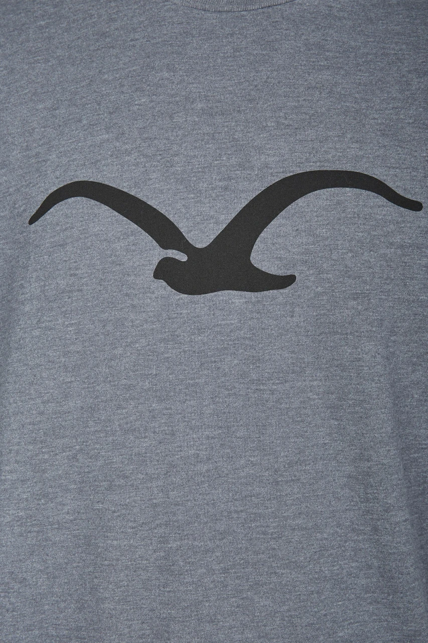 Cleptomanicx Herren T-Shirt Möwe Heather Forged Iron Grau Baumwolle Nachhaltig 7 Cleptomanicx Herren T-Shirt Möwe Heather Forged Iron Grau Baumwolle Nachhaltig – Bild 5