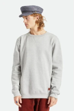 Brixton Fiddler Cap Elbsegler Joe Blue Dove Grau Blau -Derbi Kleidung Geschaft 13678 2 1280x1280