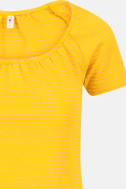 Blutsgeschwister Vintage Heart Damen T-Shirt Candy Stripes Gelb Gestreift Baumwolle Nachhaltig -Derbi Kleidung Geschaft 13705 3k3b8bXS57sWLy 1280x1280