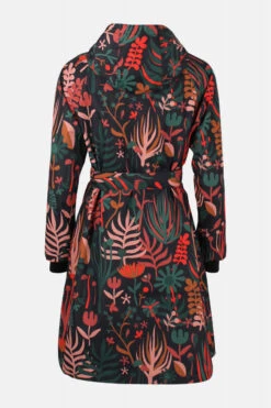 Danefae Danelisabeth Raincoat Damen Langer Regenmantel Black Walkabout Schwarz Bunt Blumen -Derbi Kleidung Geschaft 13714 5U7GhApYKYobj9 1280x1280