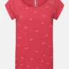 Ragwear Rosanna Damen T-Shirt Red Rot Anker