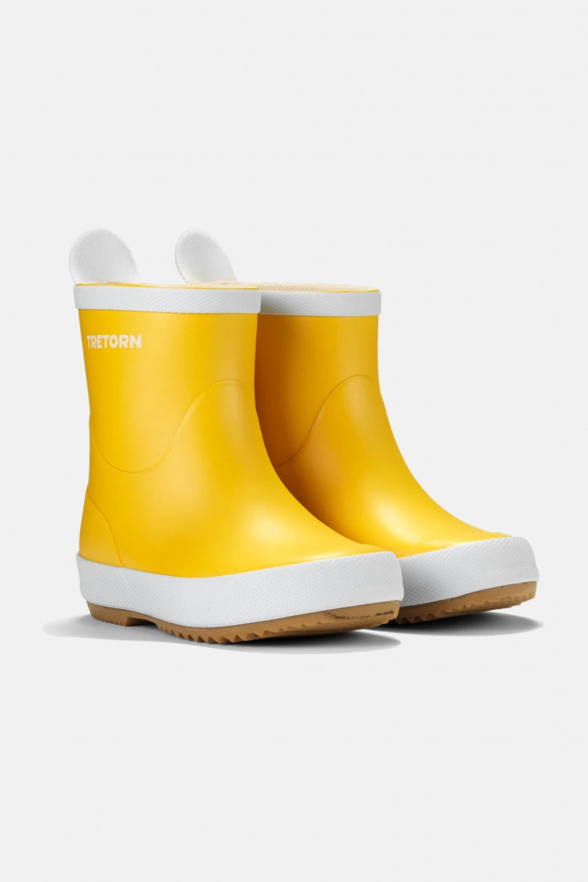 Tretorn Kinder Gummistiefel Wings Kids Yellow Gelb 3 Tretorn Kinder Gummistiefel Wings Kids Yellow Gelb