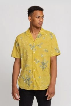 RVLT Revolution Cuban Herren Hemd Yellow Gelb -Derbi Kleidung Geschaft 13758 1 1280x1280