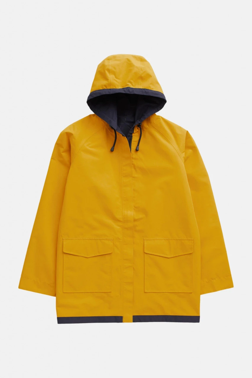 Seasalt Cornwall Damen Friesennerz Reversible Raincoat Regenjacke Wendejacke Sunglow Gelb 7 Seasalt Cornwall Damen Friesennerz Reversible Raincoat Regenjacke Wendejacke Sunglow Gelb – Bild 5