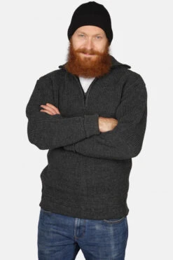 Troyer Hanseheld 100% Schurwolle Anthrazit -Derbi Kleidung Geschaft 13786 2 1280x1280