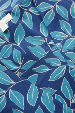 Seasalt Cornwall Seed Packet Dress Damen Kleid Sketch Leaf Yacht Blätter Blau -Derbi Kleidung Geschaft 13799 3 1280x1280