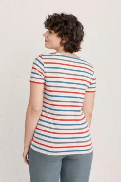 Seasalt Cornwall Sailor T-Shirt Damen Streifenshirt Tri Breton Chalk Autumn Sun 9 Seasalt Cornwall Sailor T-Shirt Damen Streifenshirt Tri Breton Chalk Autumn Sun -Derbi Kleidung Geschaft 13836 2 1280x1280
