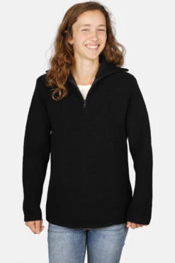 Damen Troyer Hanseheld Schurwolle Schwarz -Derbi Kleidung Geschaft 13849 2JuQZSriRqqxzB 1280x1280