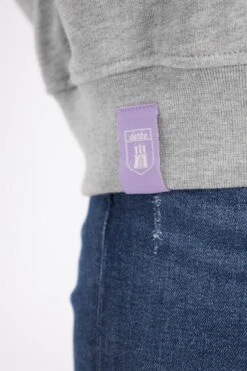 Derbe Hambourg Damen Pullover Oversize Grey Melange Grau Sweatshirt Baumwolle Nachhaltig -Derbi Kleidung Geschaft 13894 6 1280x1280