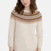 Seasalt Cornwall Polurrian Cove Jumper Damen Fair Isle Pullover Spring Fair Echinacea Mix Beige Baum -Derbi Kleidung Geschaft 13942 0 1280x1280
