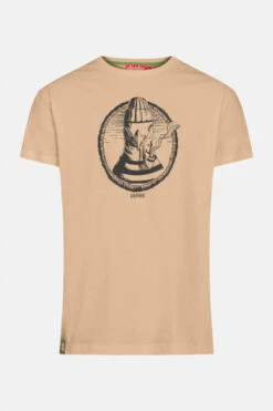 Derbe Matrosenmöwe Herren T-Shirt Caramel Ocker Hellbraun