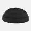 Hanseheld Docker Cap Schwarz Wolle Kurz Flach Docker-Mütze -Derbi Kleidung Geschaft 13992 0 1280x1280