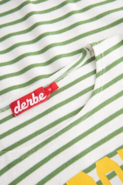 Derbe Hambourg Damen Langarmshirt Striped Offwhite Cactus Beige Grün Gestreift -Derbi Kleidung Geschaft 14006 1 1280x1280